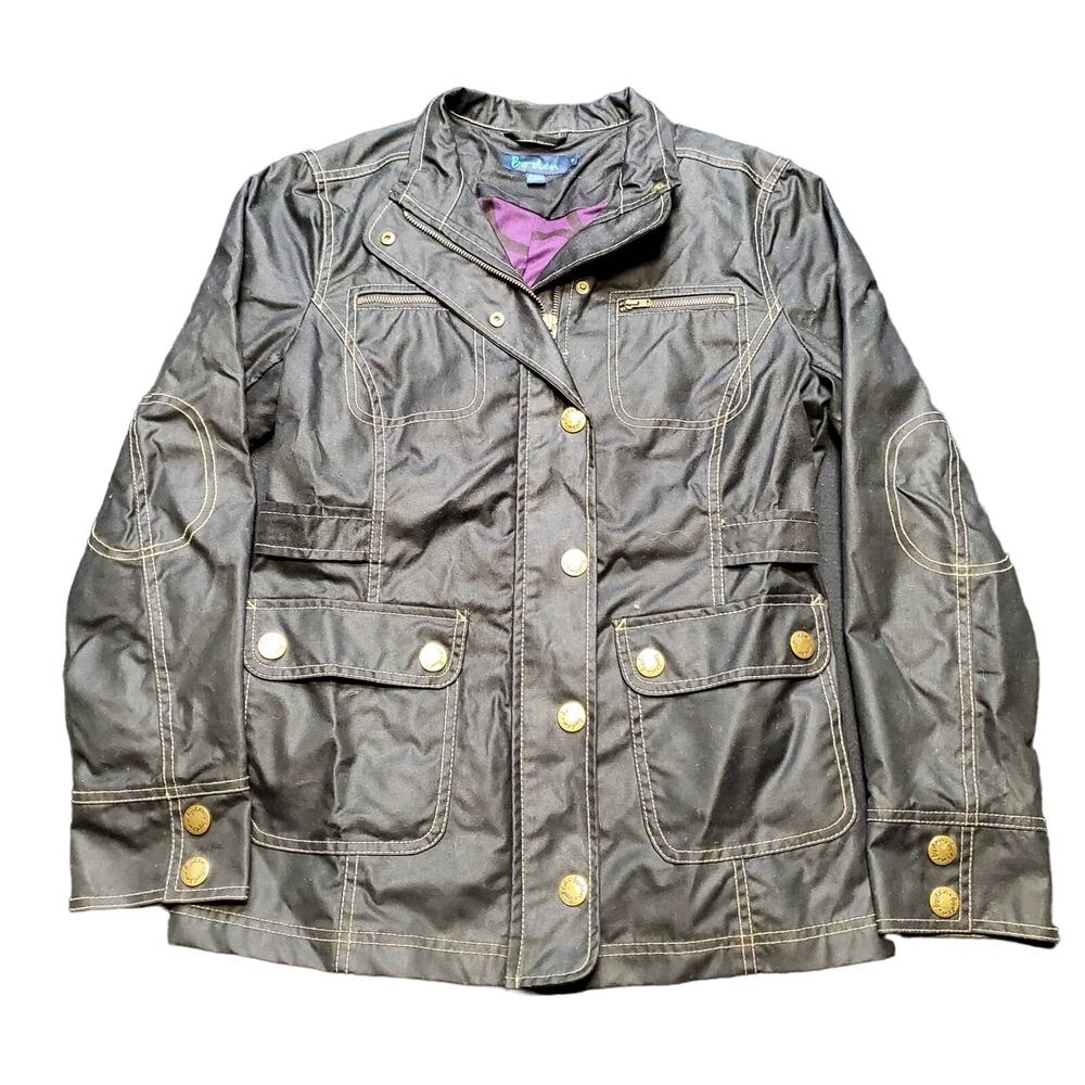 Boden WE234 Denim Waxed Canvas Jacket 10